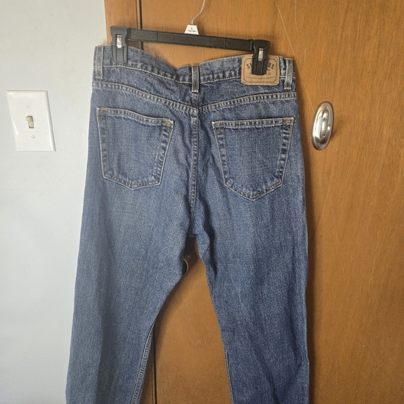 Signature by Levi Strauss Men's Blue Straight Jeans Size 34 ×29. - Picture 4 of 5